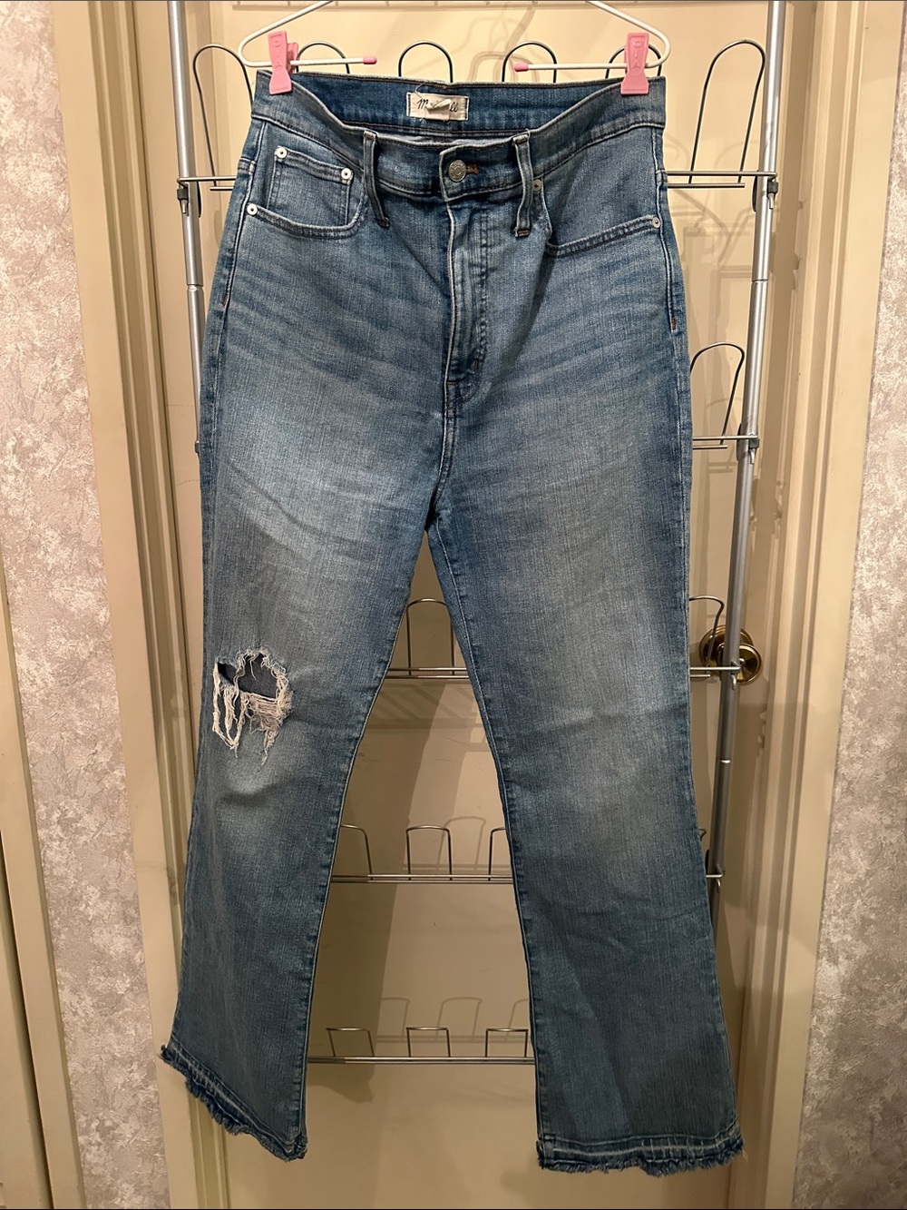 Madewell Skinny Flare Hi Rise Jeans